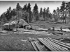 7 photo of saw mill with "12-a Upper Buck Ridge Saw Mill about